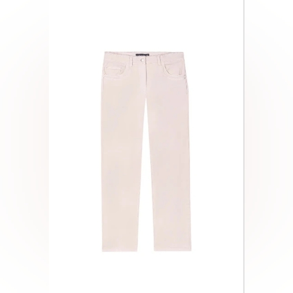 Luisa Cerano Denim - Baby Pink Straight Leg Jeans